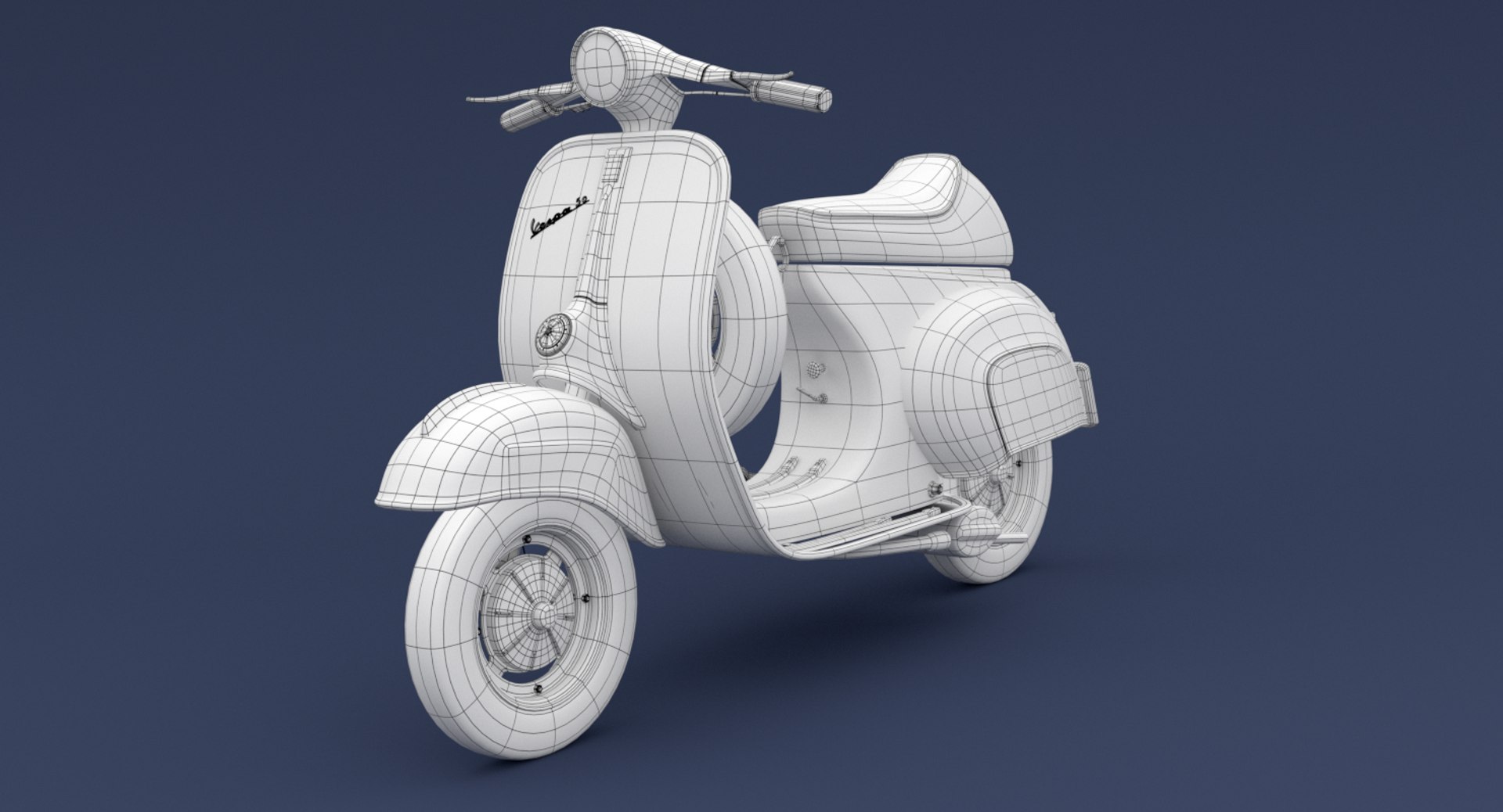 3D Vespa 50 Special 1969 Model - TurboSquid 1395901