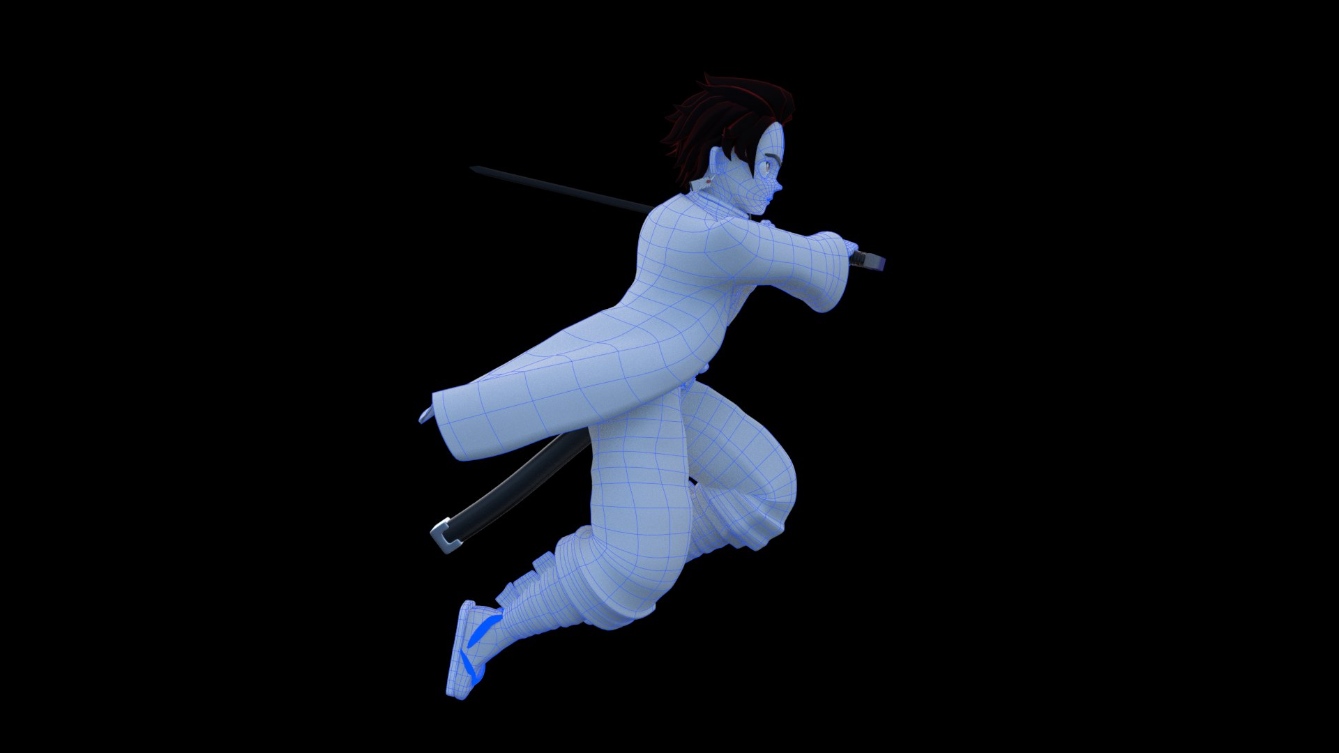 3D Demon Slayer Tanjiro Kamado model - TurboSquid 2112403