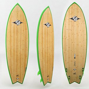 surfboard wood green board max