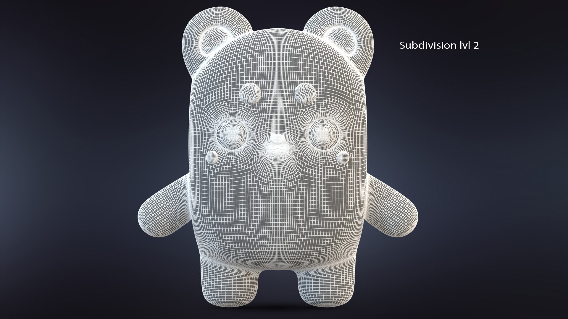 3D cute cartoon panda https://p.turbosquid.com/ts-thumb/CI/118xB2/pR6fDFbU/bearpanda_meshlvl2/jpg/1600793583/1920x1080/fit_q87/4829e2ea8d0fdb41d389f1cd994fdf78614d13b9/bearpanda_meshlvl2.jpg