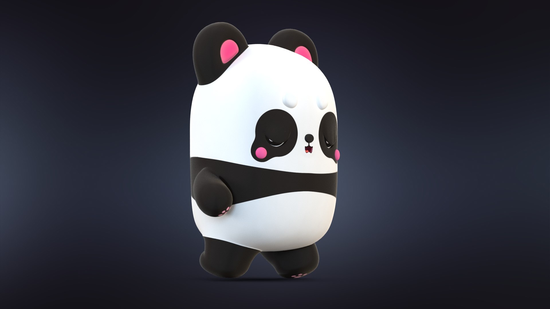 3D cute cartoon panda https://p.turbosquid.com/ts-thumb/CI/118xB2/tTbsjPNt/bear0013/jpg/1600387272/1920x1080/fit_q87/6596903978dc8223551929ec13c864234102c452/bear0013.jpg