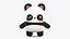 Cartoon Kawaii Panda Bear