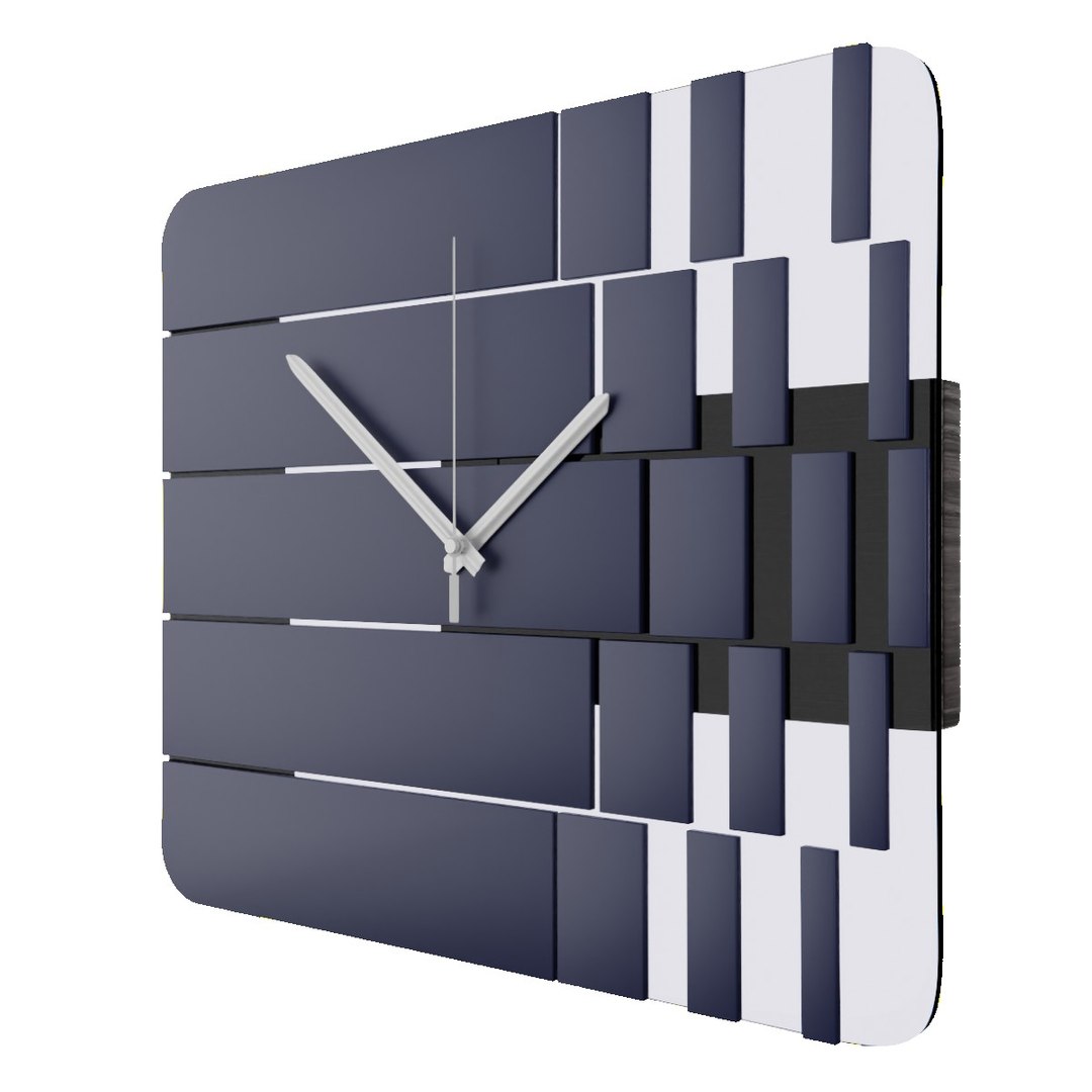 3D Model Modern Realistic 3D Wall Clock TurboSquid 2067444   003 