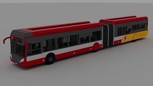 ElectraBus SuperCity XXL Fictional 3D