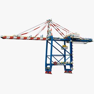 3D model sts harbor crane zpmc