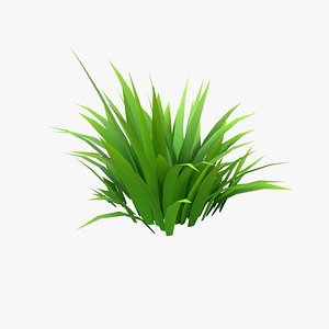 Cartoon Grass 03 3D