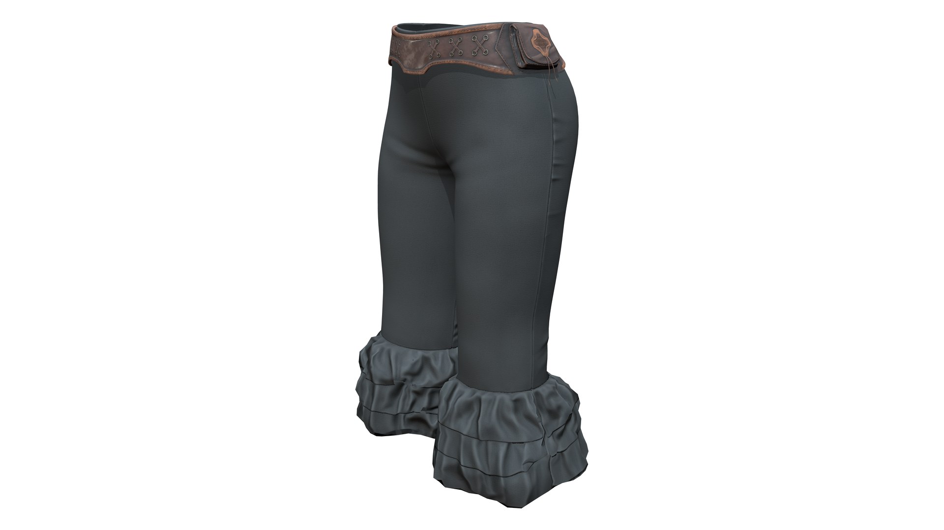 Ruffled Bottom Bloomers Style Capri Pants model https://p.turbosquid.com/ts-thumb/CI/BmlLDx/IL/preview2/png/1657379942/1920x1080/fit_q87/f60a77c1a9d27d20137a31e0edead82b7bae323c/preview2.jpg