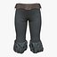 Ruffled Bottom Bloomers Style Capri Pants