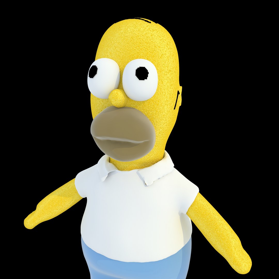 Toy homer simpson 3D model - TurboSquid 1289129