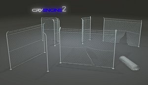 Chainlink Fence Pack | Modular | Game Ready