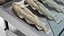 Cod Fish in Refrigerated Display Case on Counter