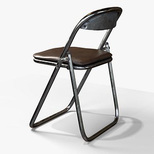 3D Folding chair model