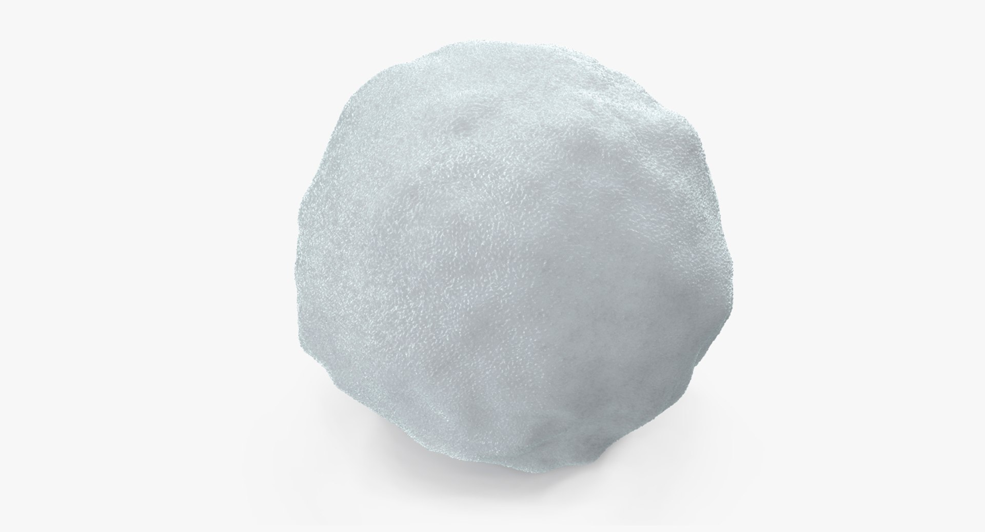Snowball 3D model preview