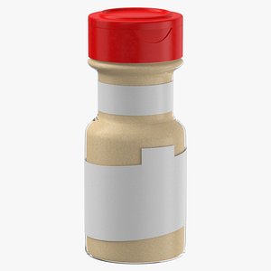 Spice Bottle 01 Blank and Generic Label1