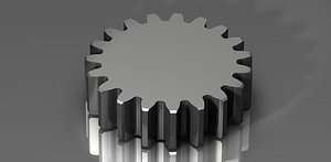 3ds spur gear 48 48p
