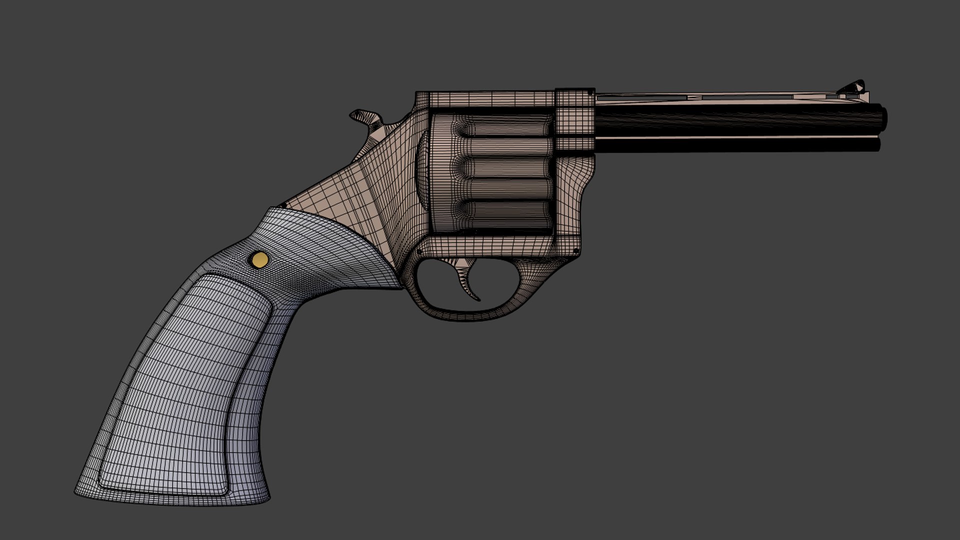 Classic Gun Fbx