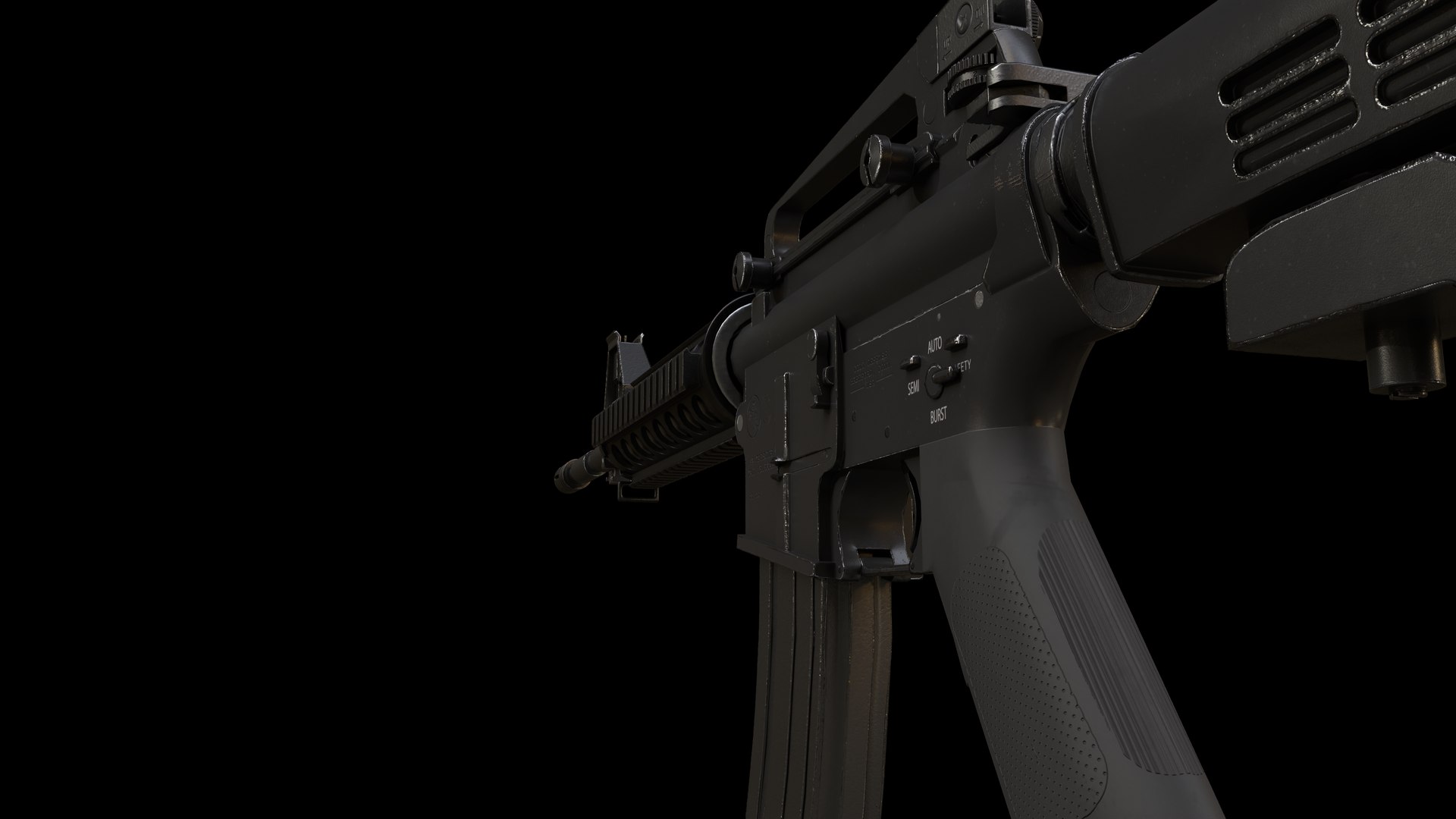 3D M4 Carbine - TurboSquid 1875811