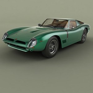 3D 1968 bizzarrini gt 5300