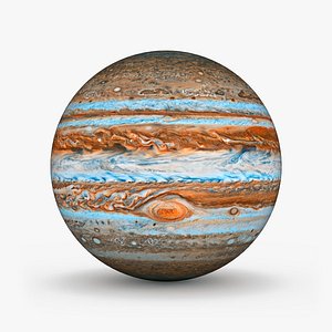 planet jupiter 3d model
