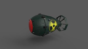 atomic bomb 3D model