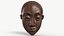 African Mask 009 Textured