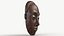 African Mask 009 Textured
