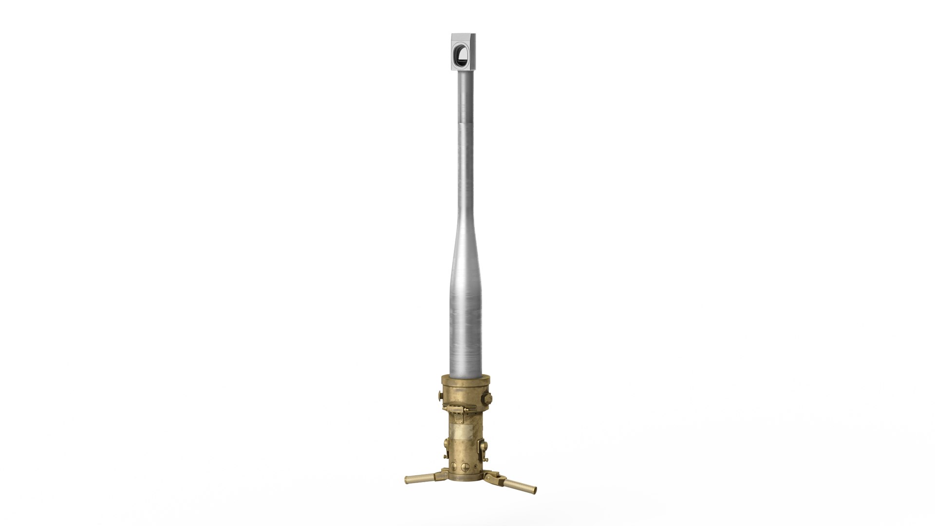 Retro Submarine Periscope 3D model preview