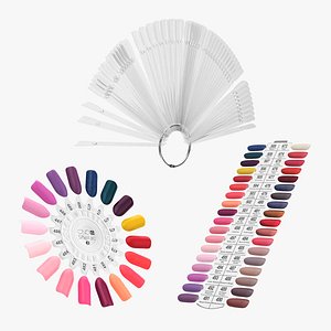 Different Nail Palette Boards Collection