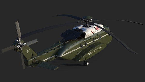 Sikorsky Vh-92 Marine 3d - Turbosquid 1496506