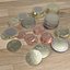 French Euro coins