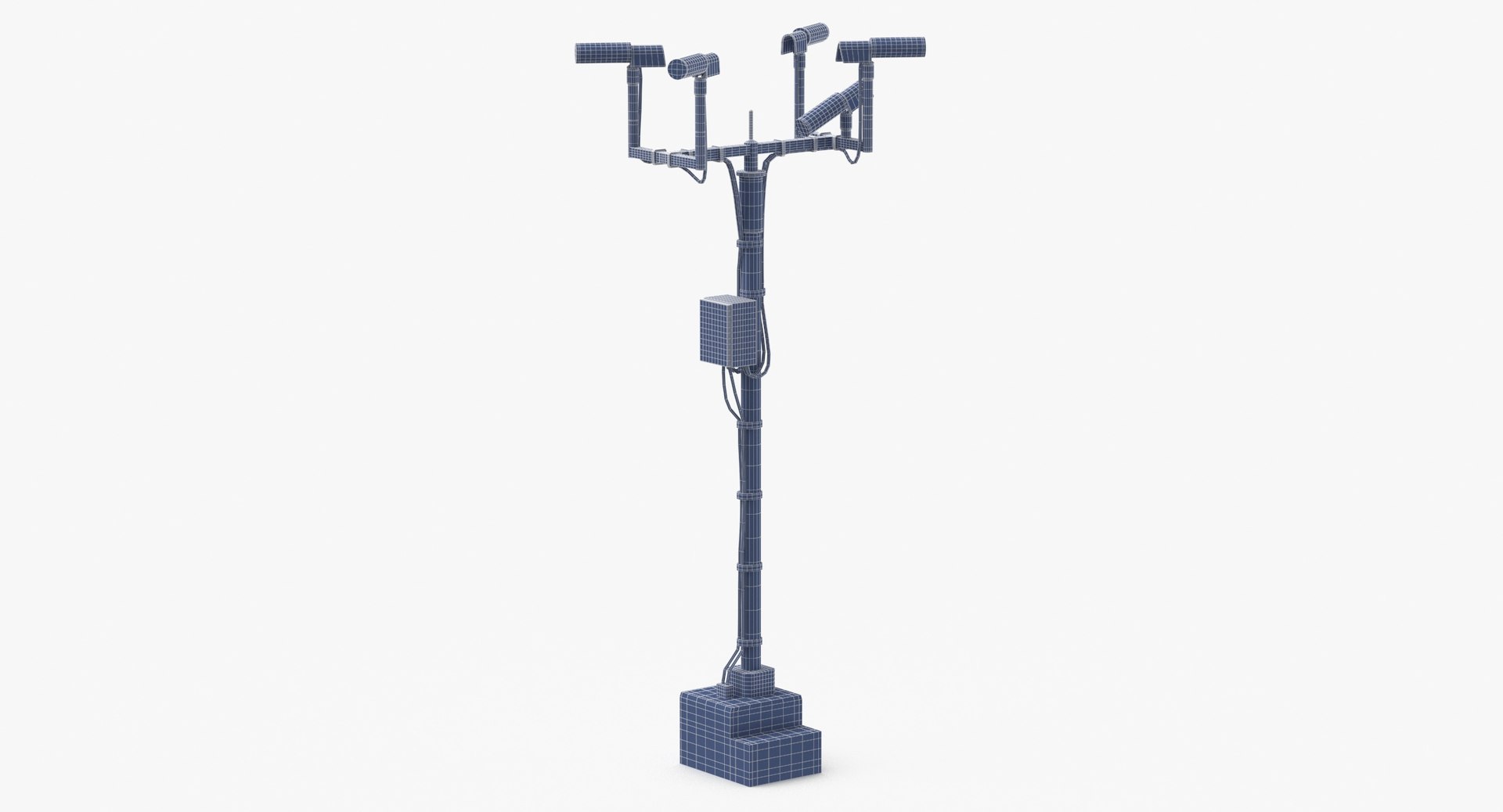 Runway Visual Range RVR Sensor 3D Model TurboSquid 2027521