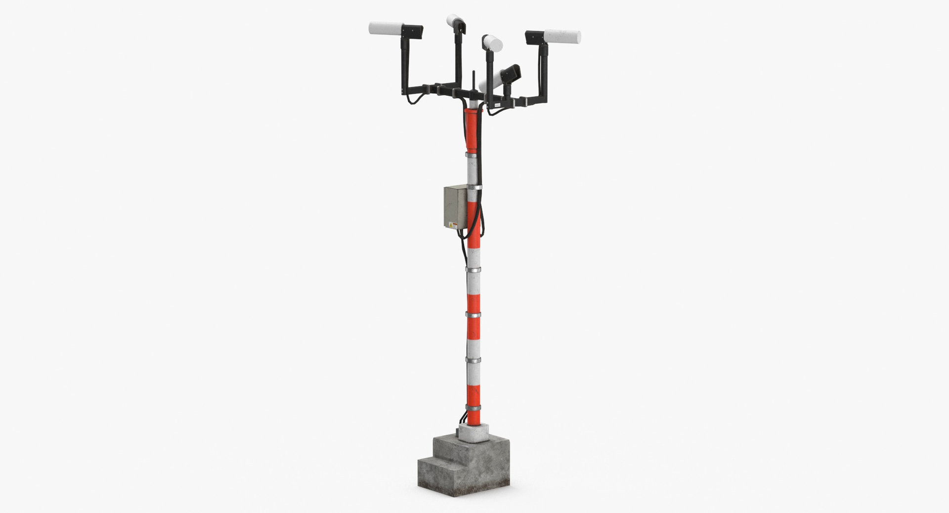 modelo 3d Sensor RVR de alcance visual en pista(1) - TurboSquid 2027521