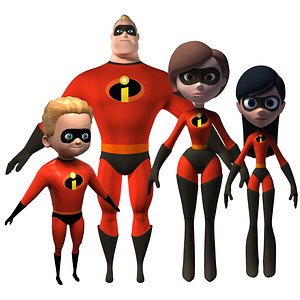 Mr Incredible family