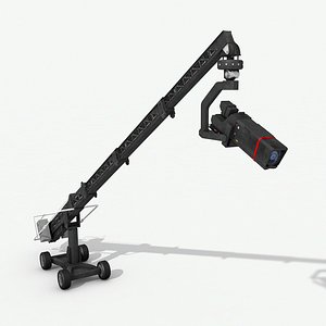 camera crane 2 3D model