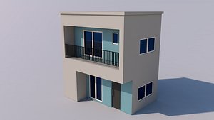 3D Modern House model