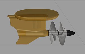 ips engine propeller model