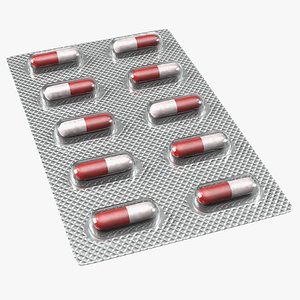 Capsules Blister Pack 10 Holes