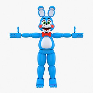 3D model Toy Bonnie - FNAF 2