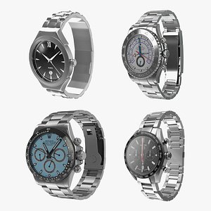 3D Men Wrist Watch Collection 2