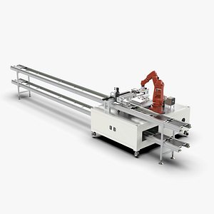 Automatic Laptop Lock Screw Machine 3D model