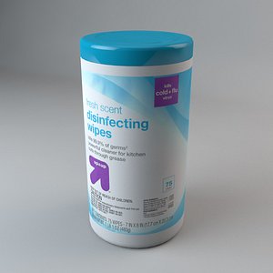 3D disinfection wipes sent