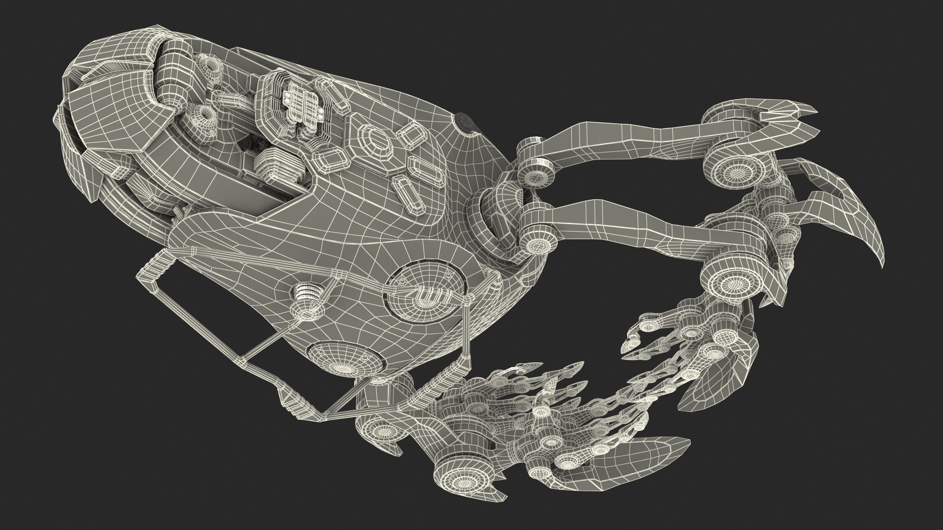 3D Sci Fi Space Loader Rigged - TurboSquid 2349829