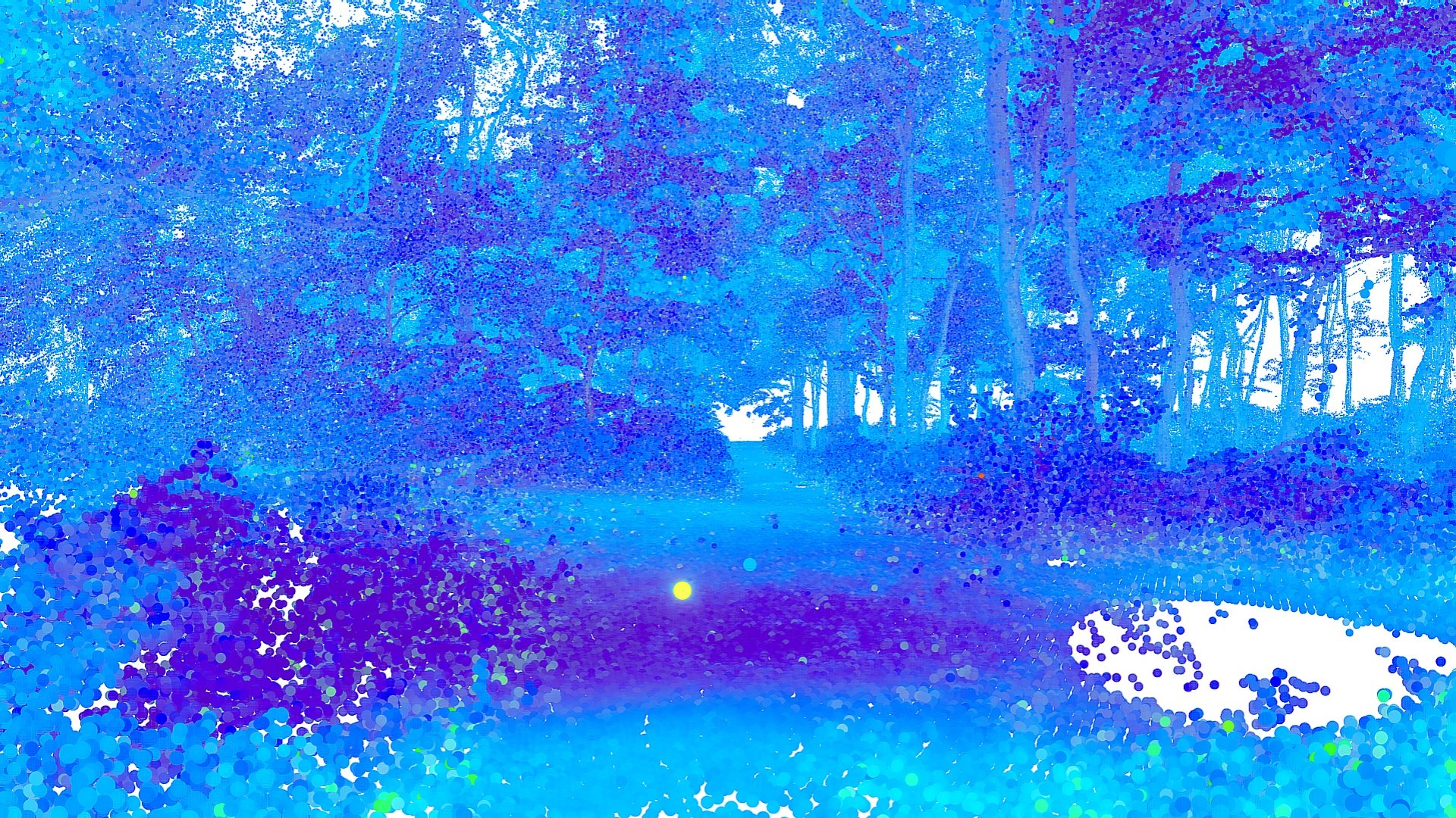 3D Forest Path - Point Cloud - TurboSquid 2240406