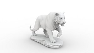 3D model Tiger 3D Print Model