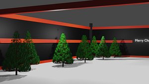 Christmas Tree 3D  Model 3D model