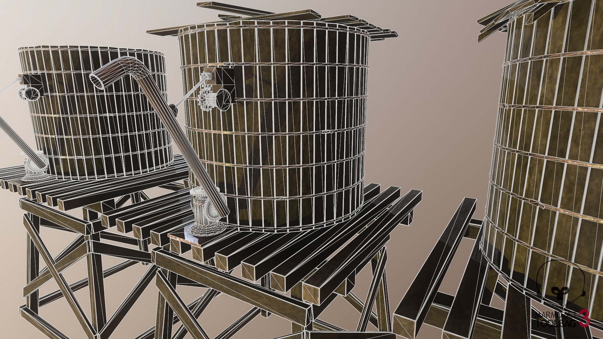 old wooden reservoirs 3D model https://p.turbosquid.com/ts-thumb/CJ/eblnyQ/2eJOpf2t/woodenreservoirs6/png/1548413682/1920x1080/fit_q87/6c74dd92e4c984e1b238598d99685c006abf42b5/woodenreservoirs6.jpg