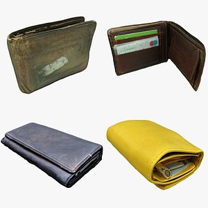 wallet id 3D model