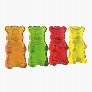 gummy bears 3D model
