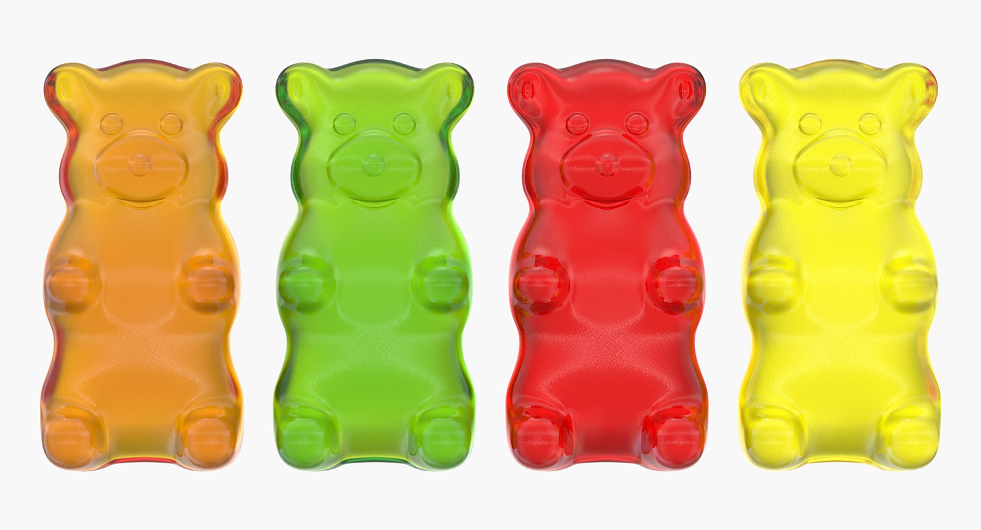 Gummy Bears 3D model