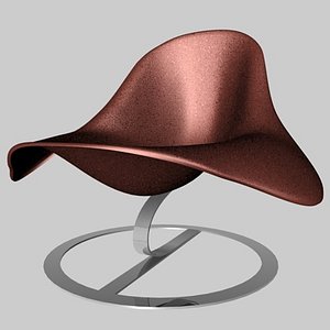 cinema4d plastic modern chair